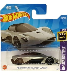 Hot Wheels - Aston Martin Valhalla Concept - Hw Ekran Süresi 6/10 - Hcv69 - Kısa Kart - James Bond 0