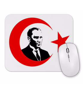 Mustafa Kemal Atatürk Türk Bayrağı Mouse Pad