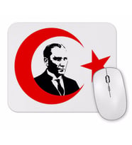 Mustafa Kemal Atatürk Türk Bayrağı Mouse Pad