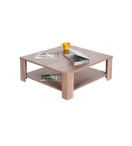 Adore Mobilya New Line Kare Orta Sehpa - Latte 90x35x90 cm (GxYxD)