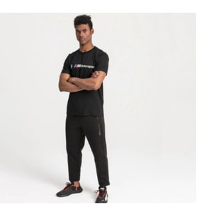 PUMA BMW M Motorsport Logo Erkek T-Shirt (Siyah)