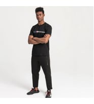 PUMA BMW M Motorsport Logo Erkek T-Shirt (Siyah)