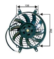 ÜNÜVERSAL FAN MOTORU  9" 24V