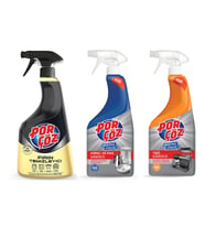 Porçöz Fırın Temizleyici Kirec Yag Temizleyici 750 ml 3 lü Set