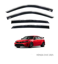 EKİCİLER HONDA CIVIC 2021 SONRASI KROMLU CAM RÜZGARLIĞI