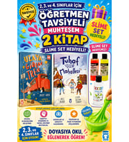 TİMAŞ 2,3. ve 4.Sınıflar İçin Uzaya Giden Tren -Tuhaf İşler Mahallesi (SLİME SET HEDİYELİ)