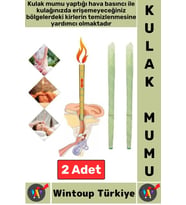 Özel Üretim Doğal Basınçlı Kulak Zor Nokta Kir Temizleme Indian Aromaterapi Renkli Kulak Mumu 2 Adet
