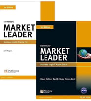 Market Leader Elementary (3rd Ed.) Business English Course Book + Practice File with Audios