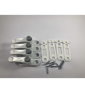 Metal Emniyet Kilidi Pimapen Kilidi Güvenlik Düğmeli Metal Kilit (4 Adet)