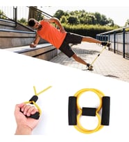 Durukar® 8 Şeklinde Direnç Bandı Yoga Plates Ve Vücut Geliştirme Egzersiz Bandı