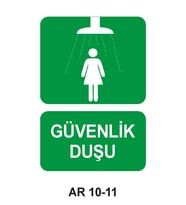 İŞ GÜVENLİĞİ UYARI LEVHASI 1 ADET PVC 21 X 29CM