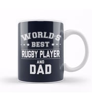 Fathers Day World's Best Singer And Dad Tasse Kupa Bardak Porselen