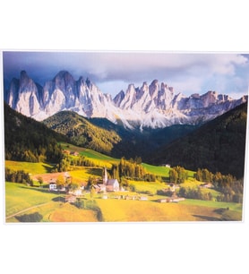 240 Parça Kutulu İsviçre Alp Dağları Puzzle
