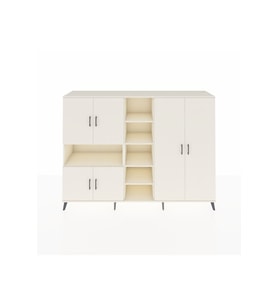Hyperion Dolap 13 Raflı 6 Kapaklı 220x44x163 Aytaşı-Aytaşı