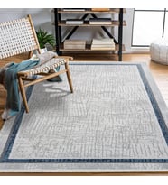 Makine Kaymaz Yıkanabilir Gri Modern Triko Salon Halısı Mutfak Halısı Koridor Halısı Yolluk 11255