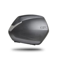 Motosiklet Sh-36C Yan Çanta Takım Siyah Carbon Motor Tur Çantası