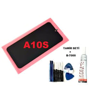 Tkgz Samsung Galaxy A10S (A107) Uyumlu Lcd Ekran Dokunmatik + B-7000 + Tamir Seti