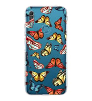 PrintiFy Huawei Y6 ile Uyumlu Water Color 2  Kamera Korumalı Şeffaf  Kılıf
