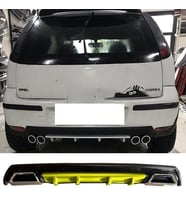 Opel Corsa C Sarı Difüzör Çiftli Kare Egzoz Görünümlü D Tip Difizör