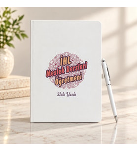 İHL Meslek Dersleri Öğretmenine İsme Özel Defter ve Kalem Seti