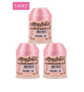 Northcity 3 Adet Altınbaşak Oya ve Dantel İpi 20 gr - Royaleks - No: 038