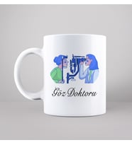 Göz Doktoru Tasarımlı Kupa
