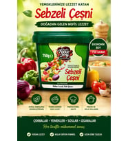 Sebzeli Çeşni 750 gr Vegetable Seasoning