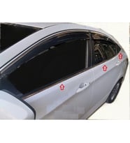 HYUNDAİ ACCENT BLUE SOLARİS UYUMLU CAM ÇITASI 6 PARÇA 2011 ÜZERİ PASLANMAZ KROM