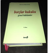 BORÇLAR HUKUKU Genel Hükümler 8.Baskı [Ciltli] (İKİNCİ EL ÜRÜN)
