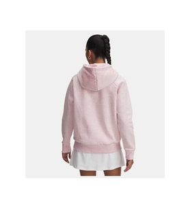 Under Armour UA Rival Fleece Hoodie Pembe Kadın Sweatshirt 1379500-648