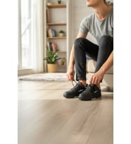 Enoch Günlük Spor Ayakkabı Kalın Tabanlı Sneaker Şeritli ve Detaylı Model