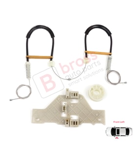 Citroen C4 MK1 LC LR 2004-2014 4/5 Kapı 9221V1 İçin Elektrikli Ön Sol Cam Kriko Tamir Seti