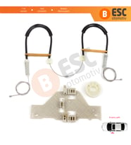 Citroen C4 MK1 LC LR 2004-2014 4/5 Kapı 9221V1 İçin Elektrikli Ön Sol Cam Kriko Tamir Seti