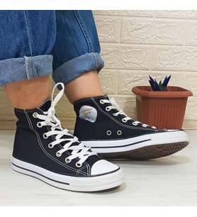 Fiyra 555 Lacivert Uzun Unisex Sneaker Keten Spor Ayakkabı