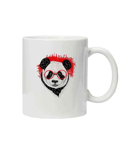 Kupa Bardak Gözlüklü Panda