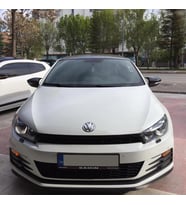  Volksvogen  Scirocco 2008-2016 Batman Yarasa Ayna Kapağı Piano Black Abs Plastik