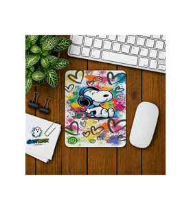 Snoopy Baskılı Oyuncu Mousepad 0277