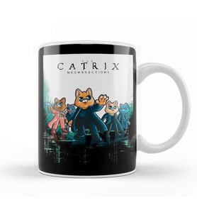 The Catrix Matrix Kupa Bardak Porselen