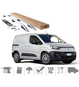 Fiat Doblo 3 Maxi Üst Port Bagaj Tavan Çıtası 2023 Sonrası Gri