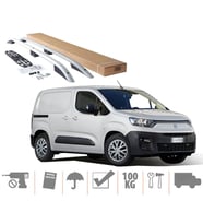 Fiat Doblo 3 Maxi Üst Port Bagaj Tavan Çıtası 2023 Sonrası Gri