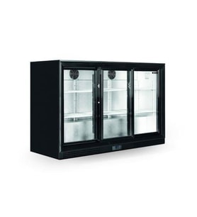 Iceinox Bar Tipi Buzdolabı Çarpma Kapı 210 Lt 3 Kapılı (Gri)