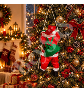 Yılbaşı Tırmanan Noel Baba 60 cm