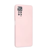 Xiaomi Redmi Note 11 Pro Kılıf Nano İçi Kadife Silikon - Pudra