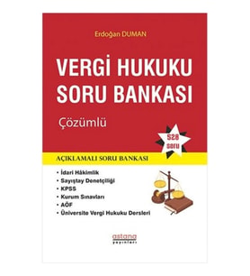 Vergi Hukuku Soru Bankası Çözümlü