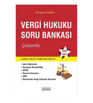 Vergi Hukuku Soru Bankası Çözümlü