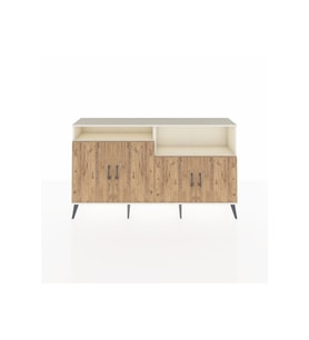 Arges Konsol 4 Raflı 4 Kapaklı 176x30x99 Aytaşı-Çam/Aytaşı