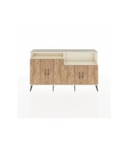 Arges Konsol 4 Raflı 4 Kapaklı 176x30x99 Aytaşı-Çam/Aytaşı