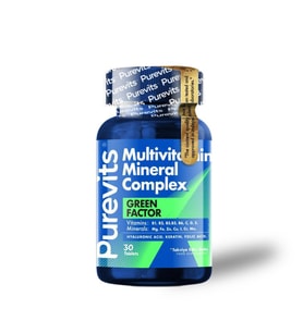 PUREVITS MULTİVİTAMİN & MİNERAL COMPLEX 1250MGX 30 TABLET