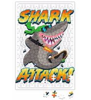 Shark Attack Puzzle 240 Parça Yapboz