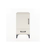 Arges Komodin 2 Raflı Tek Çekmeceli Tek Kapaklı 44x30x80 Aytaşı-Aytaşı